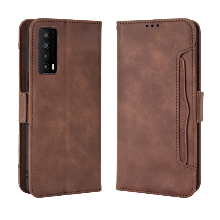 For TCL Stylus 5G Skin Feel Calf Texture Card Slots Leather Phone Case