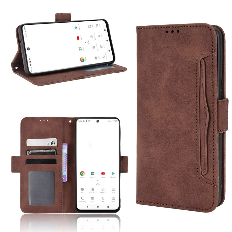For TONE E22 Skin Feel Calf Texture Card Slots Leather Phone Case
