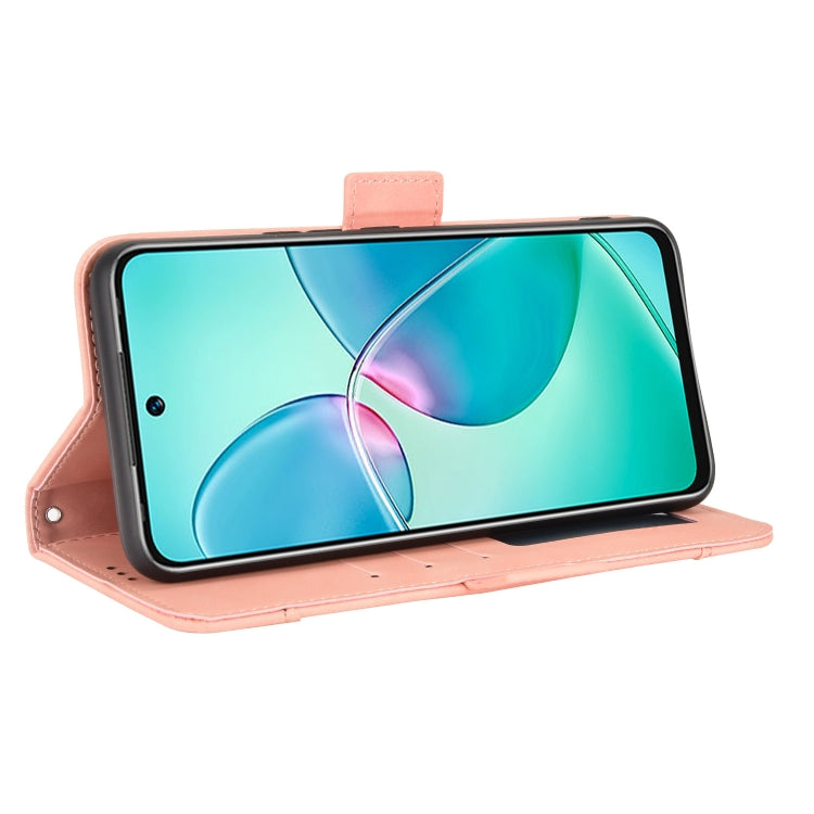 For Infinix Hot 12 Play Skin Feel Calf Texture Card Slots Leather Phone Case