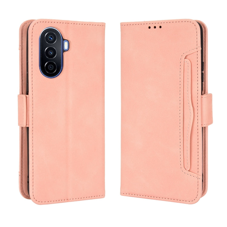 For Huawei nova Y70 / nova Y70 Plus Skin Feel Calf Texture Card Slots Leather Phone Case