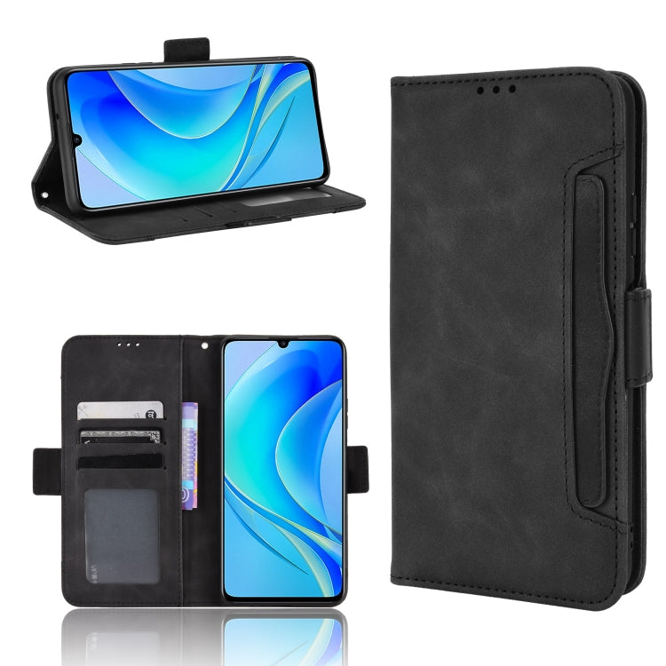 For Huawei nova Y70 / nova Y70 Plus Skin Feel Calf Texture Card Slots Leather Phone Case
