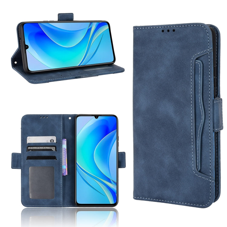 For Huawei nova Y70 / nova Y70 Plus Skin Feel Calf Texture Card Slots Leather Phone Case