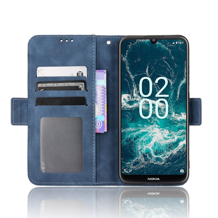 For Nokia C200 Skin Feel Calf Texture Card Slots Leather Phone Case