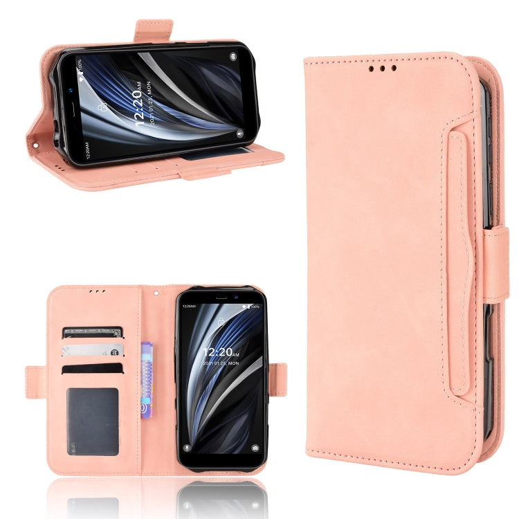 For Oukitel WP12 / WP12 Pro Skin Feel Calf Texture Card Slots Leather Phone Case