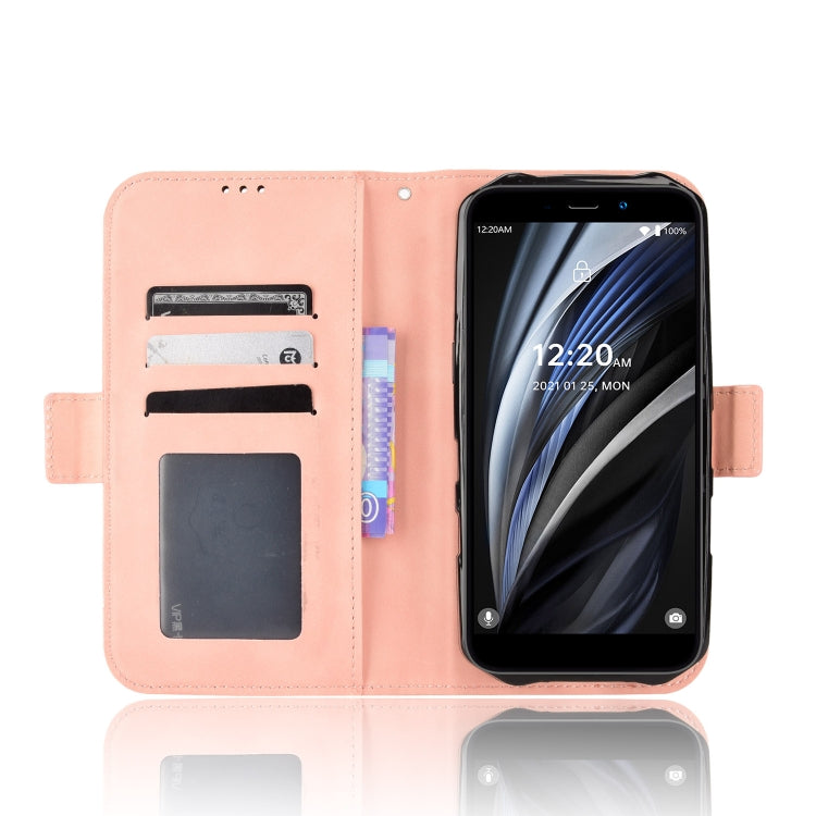 For Oukitel WP12 / WP12 Pro Skin Feel Calf Texture Card Slots Leather Phone Case