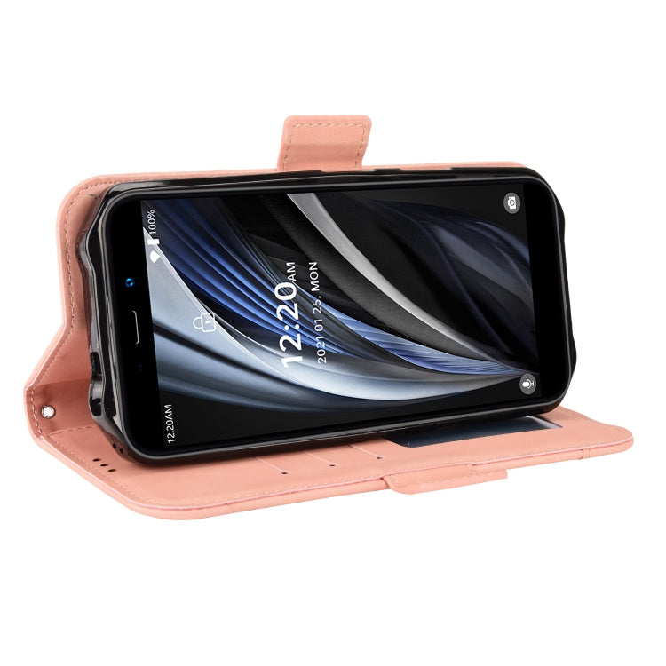 For Oukitel WP12 / WP12 Pro Skin Feel Calf Texture Card Slots Leather Phone Case