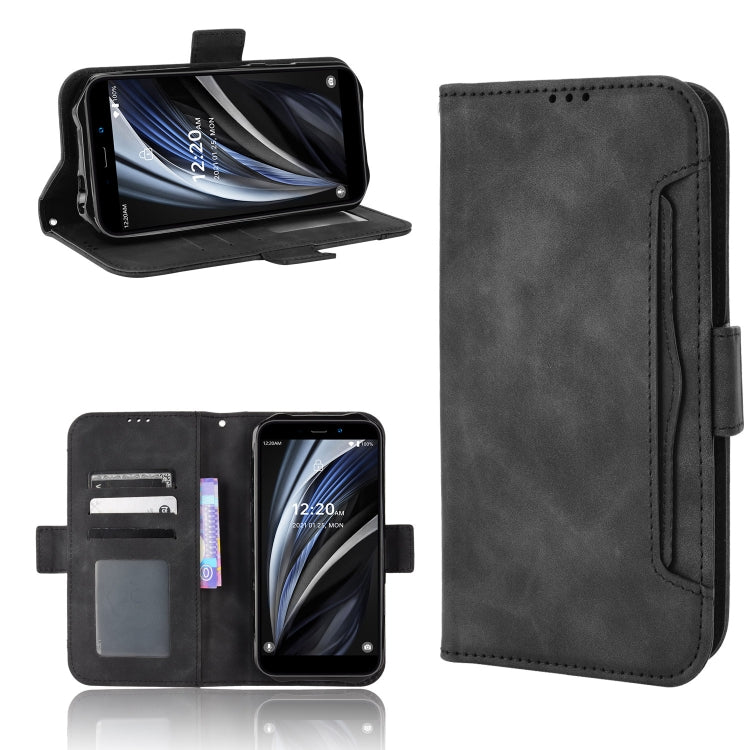 For Oukitel WP12 / WP12 Pro Skin Feel Calf Texture Card Slots Leather Phone Case