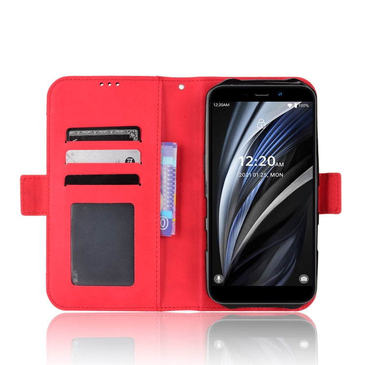 For Oukitel WP12 / WP12 Pro Skin Feel Calf Texture Card Slots Leather Phone Case