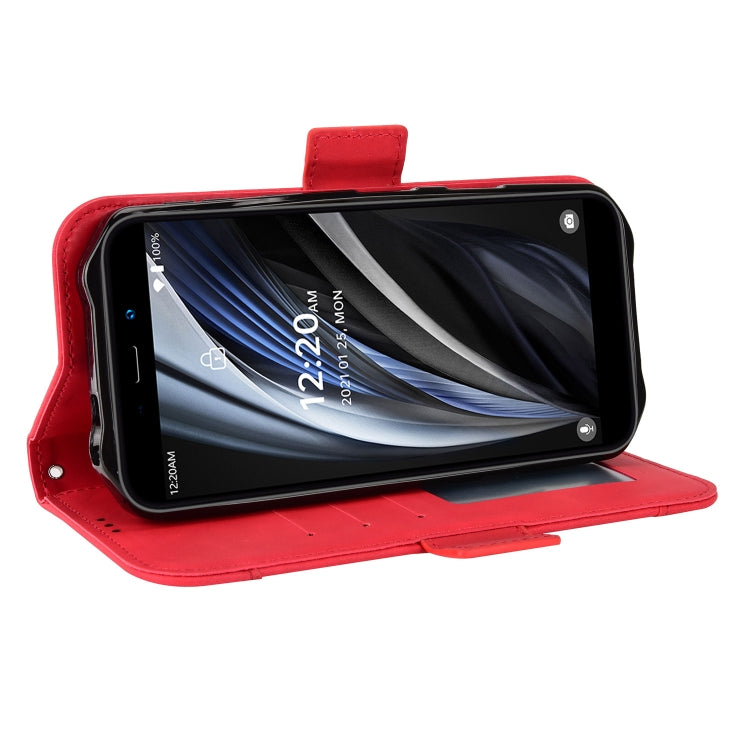 For Oukitel WP12 / WP12 Pro Skin Feel Calf Texture Card Slots Leather Phone Case