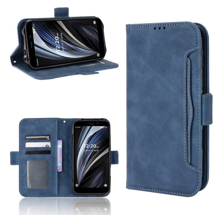 For Oukitel WP12 / WP12 Pro Skin Feel Calf Texture Card Slots Leather Phone Case