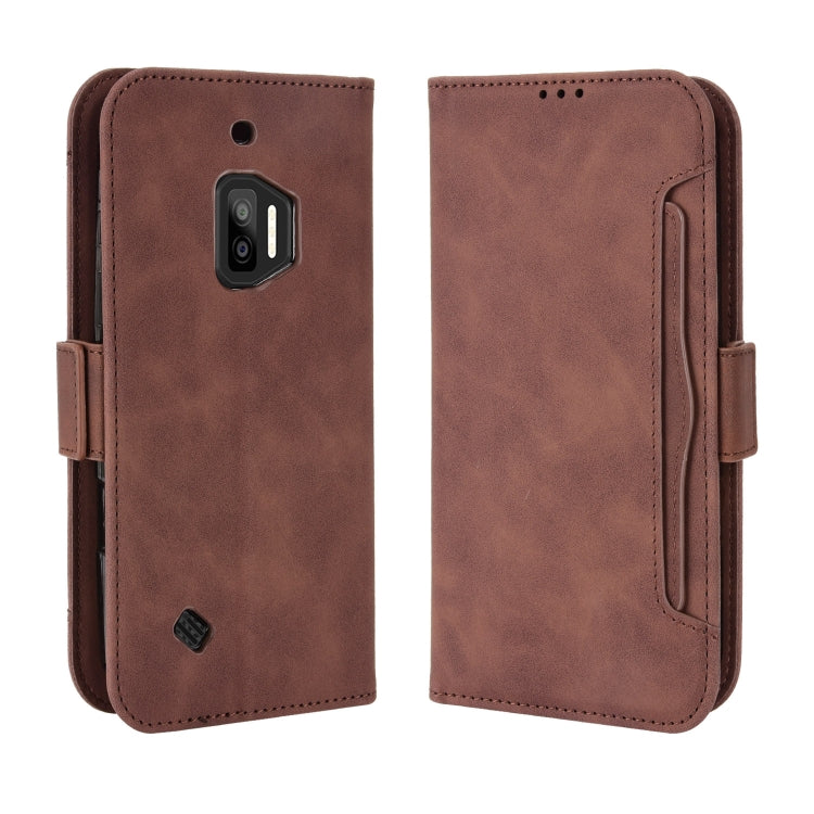 For Oukitel WP12 / WP12 Pro Skin Feel Calf Texture Card Slots Leather Phone Case