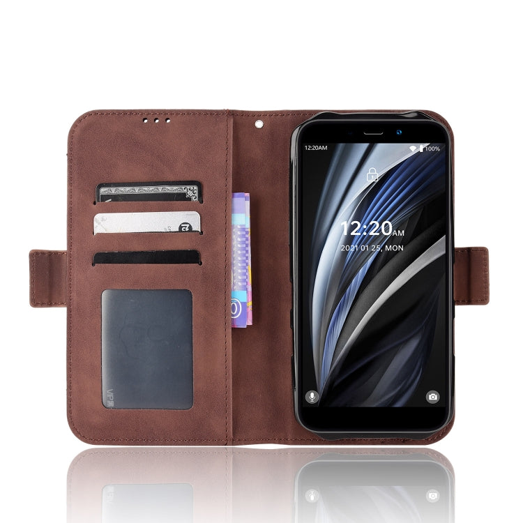 For Oukitel WP12 / WP12 Pro Skin Feel Calf Texture Card Slots Leather Phone Case