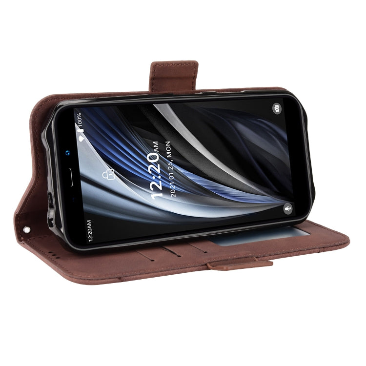 For Oukitel WP12 / WP12 Pro Skin Feel Calf Texture Card Slots Leather Phone Case