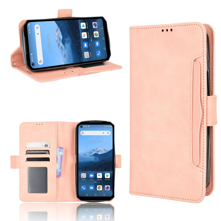 For Oukitel WP16 Skin Feel Calf Texture Card Slots Leather Phone Case