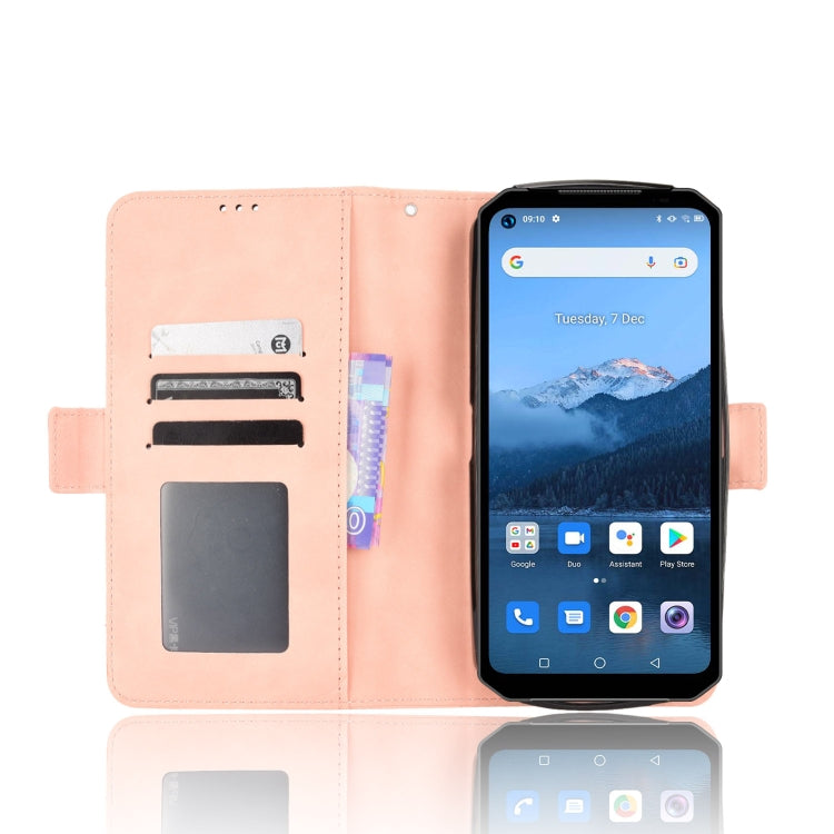 For Oukitel WP16 Skin Feel Calf Texture Card Slots Leather Phone Case