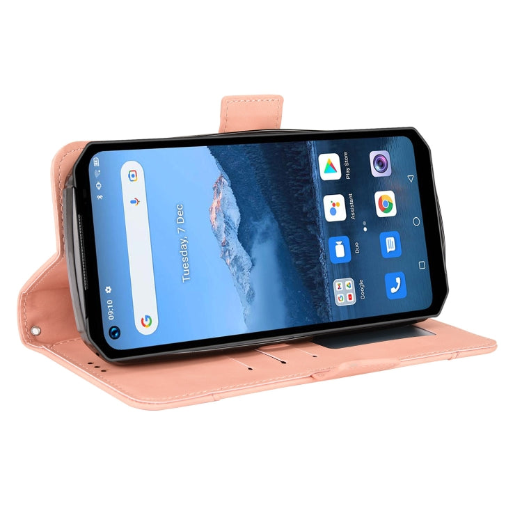 For Oukitel WP16 Skin Feel Calf Texture Card Slots Leather Phone Case