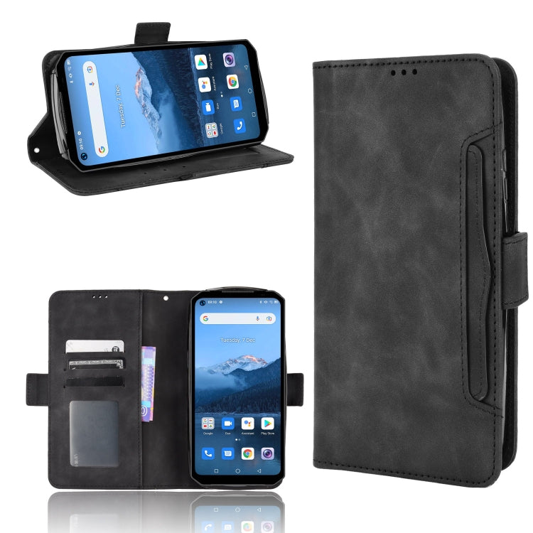 For Oukitel WP16 Skin Feel Calf Texture Card Slots Leather Phone Case
