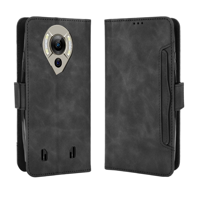 For Oukitel WP16 Skin Feel Calf Texture Card Slots Leather Phone Case