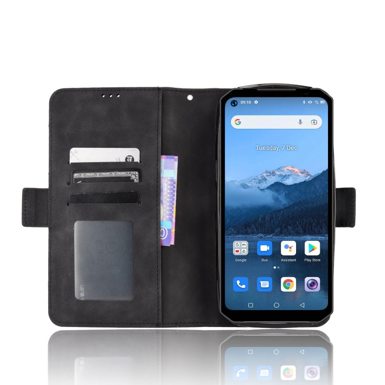 For Oukitel WP16 Skin Feel Calf Texture Card Slots Leather Phone Case