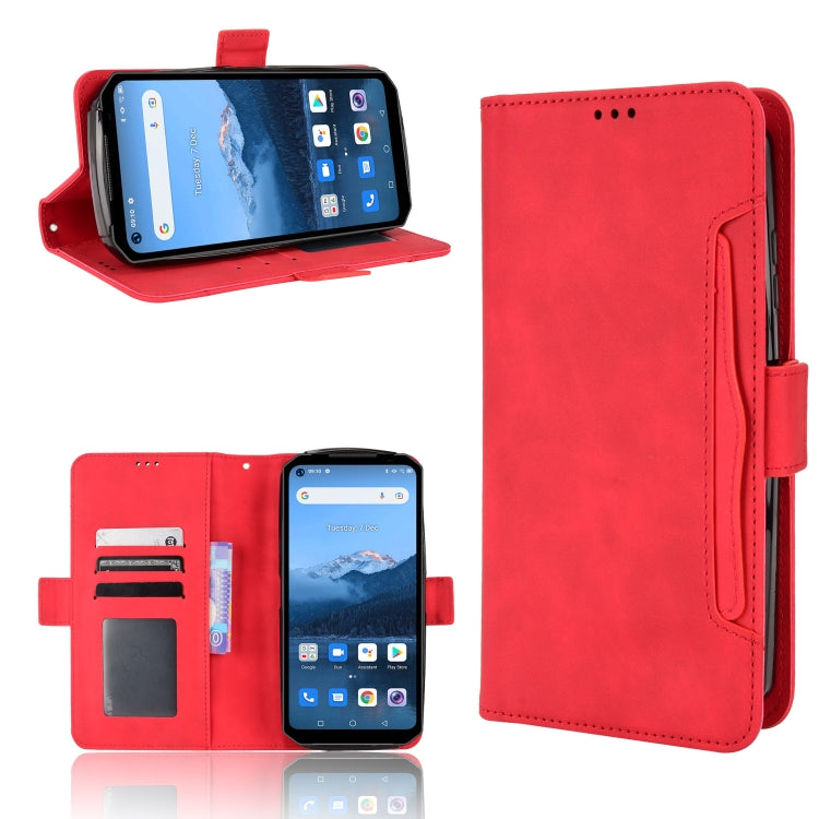 For Oukitel WP16 Skin Feel Calf Texture Card Slots Leather Phone Case