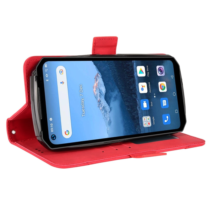 For Oukitel WP16 Skin Feel Calf Texture Card Slots Leather Phone Case