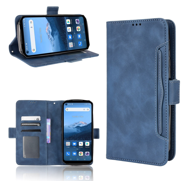 For Oukitel WP16 Skin Feel Calf Texture Card Slots Leather Phone Case