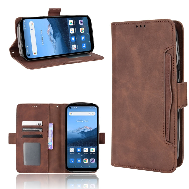 For Oukitel WP16 Skin Feel Calf Texture Card Slots Leather Phone Case