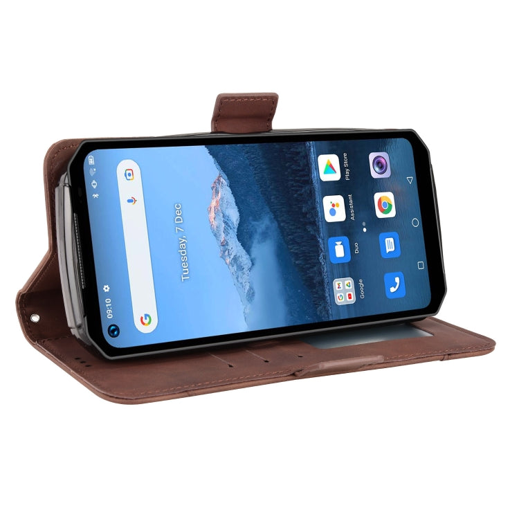 For Oukitel WP16 Skin Feel Calf Texture Card Slots Leather Phone Case