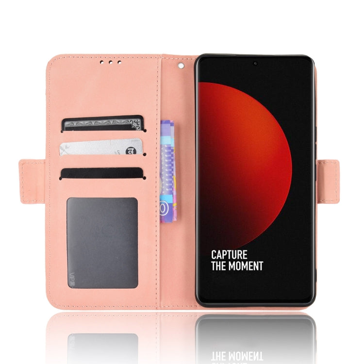 For Xiaomi 12S Ultra Skin Feel Calf Texture Card Slots Leather Phone Case