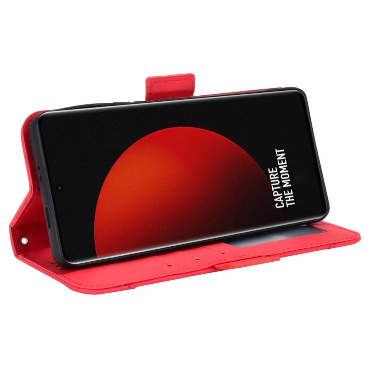 For Xiaomi 12S Ultra Skin Feel Calf Texture Card Slots Leather Phone Case