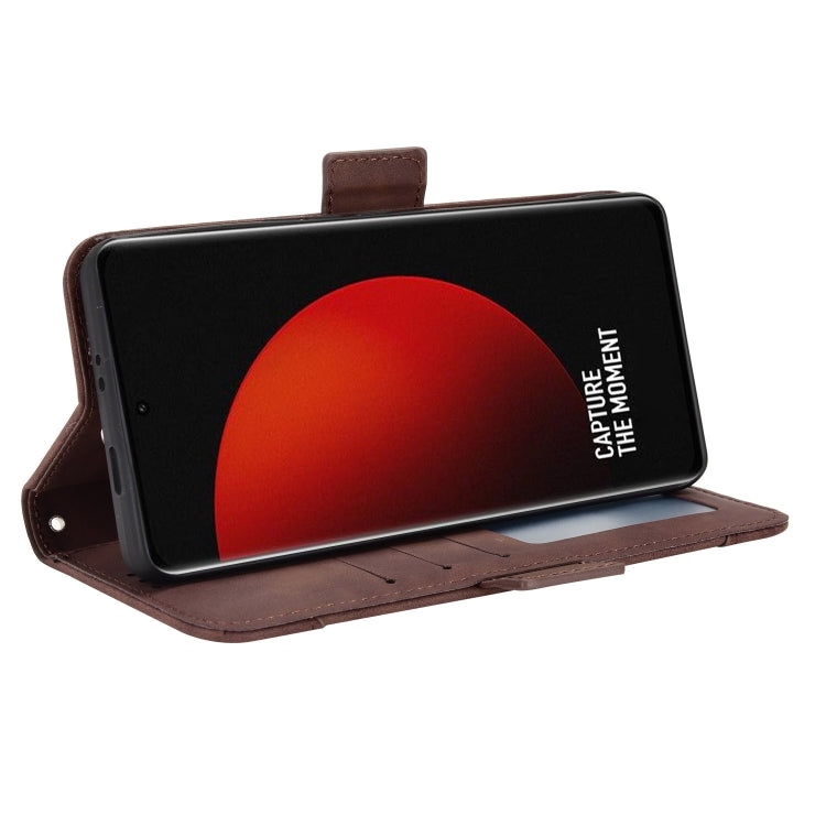 For Xiaomi 12S Ultra Skin Feel Calf Texture Card Slots Leather Phone Case