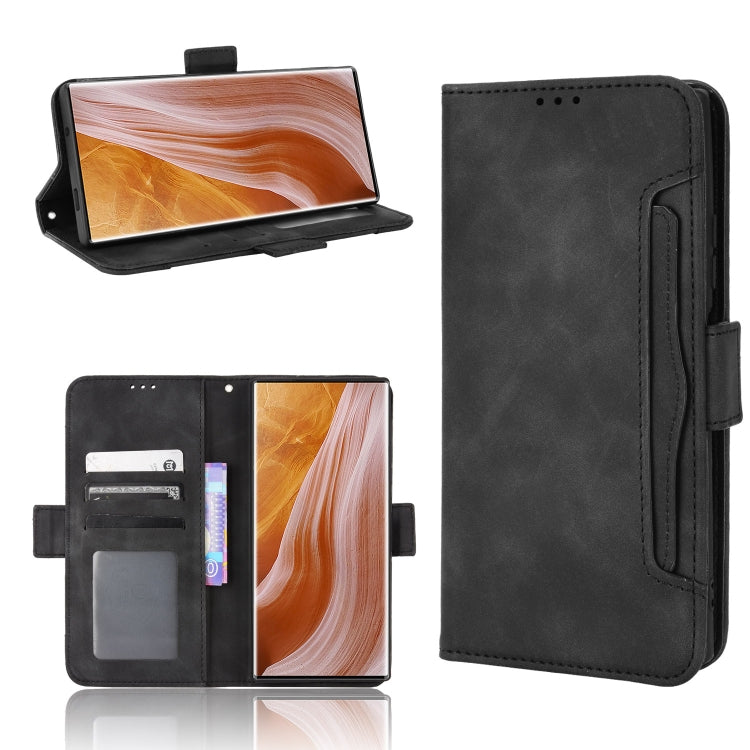 For ZTE Axon 40 Ultra Skin Feel Calf Texture Card Slots Leather Phone Case