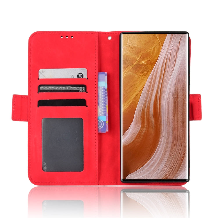For ZTE Axon 40 Ultra Skin Feel Calf Texture Card Slots Leather Phone Case