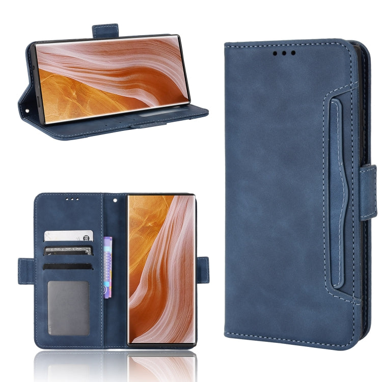 For ZTE Axon 40 Ultra Skin Feel Calf Texture Card Slots Leather Phone Case