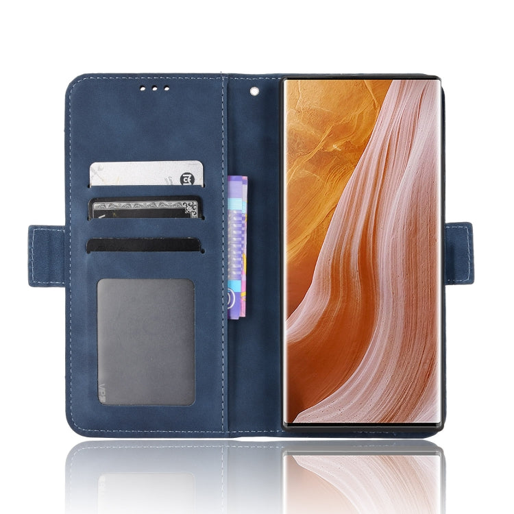 For ZTE Axon 40 Ultra Skin Feel Calf Texture Card Slots Leather Phone Case
