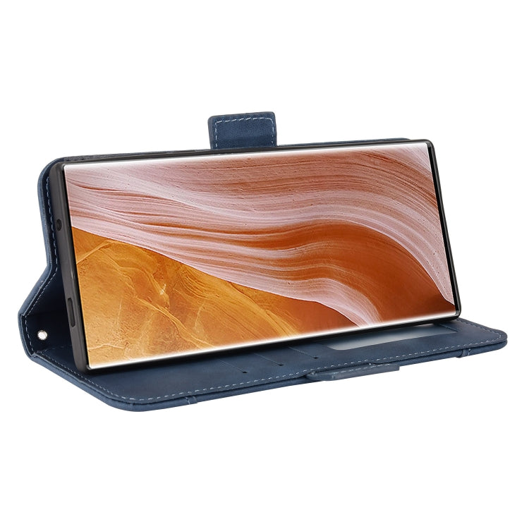 For ZTE Axon 40 Ultra Skin Feel Calf Texture Card Slots Leather Phone Case