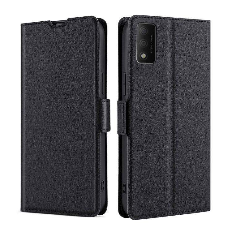 For TCL 30T T603DL Ultra-thin Voltage Side Buckle Horizontal Flip Leather Phone Case