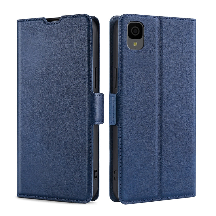 For TCL 30Z T602DL Ultra-thin Voltage Side Buckle Horizontal Flip Leather Phone Case