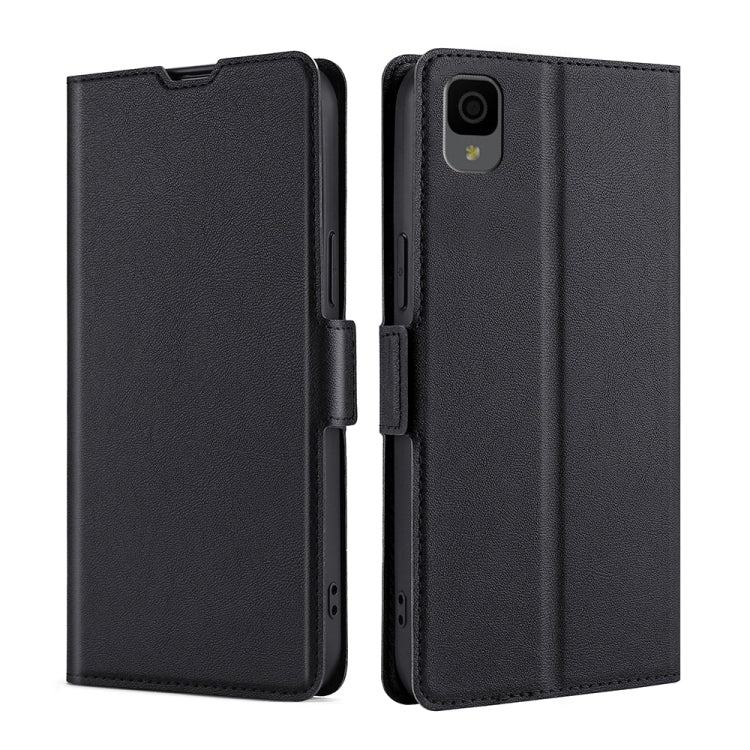 For TCL 30Z T602DL Ultra-thin Voltage Side Buckle Horizontal Flip Leather Phone Case