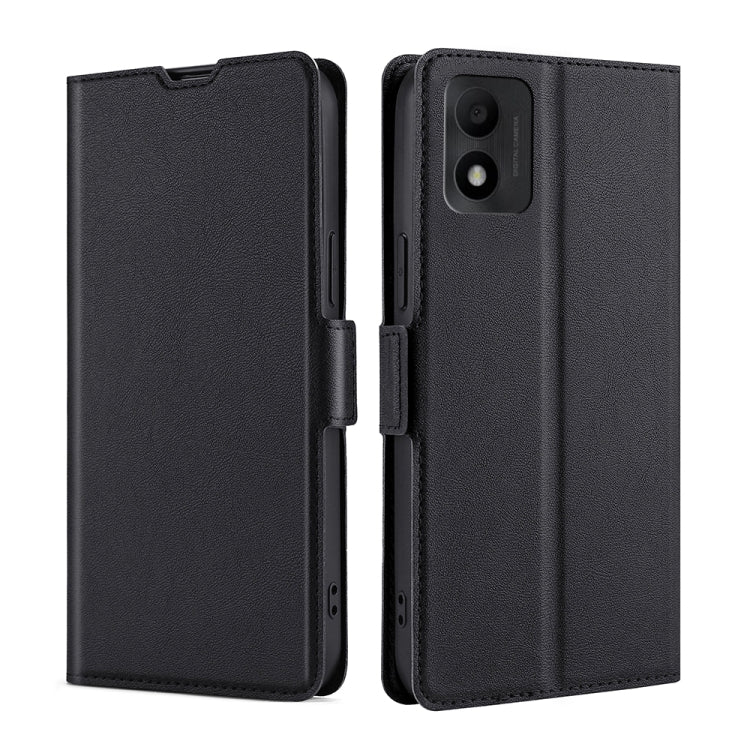 For TCL 303 Ultra-thin Voltage Side Buckle Horizontal Flip Leather Phone Case