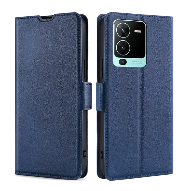 For vivo S15 Pro 5G Ultra-thin Voltage Side Buckle Horizontal Flip Leather Phone Case