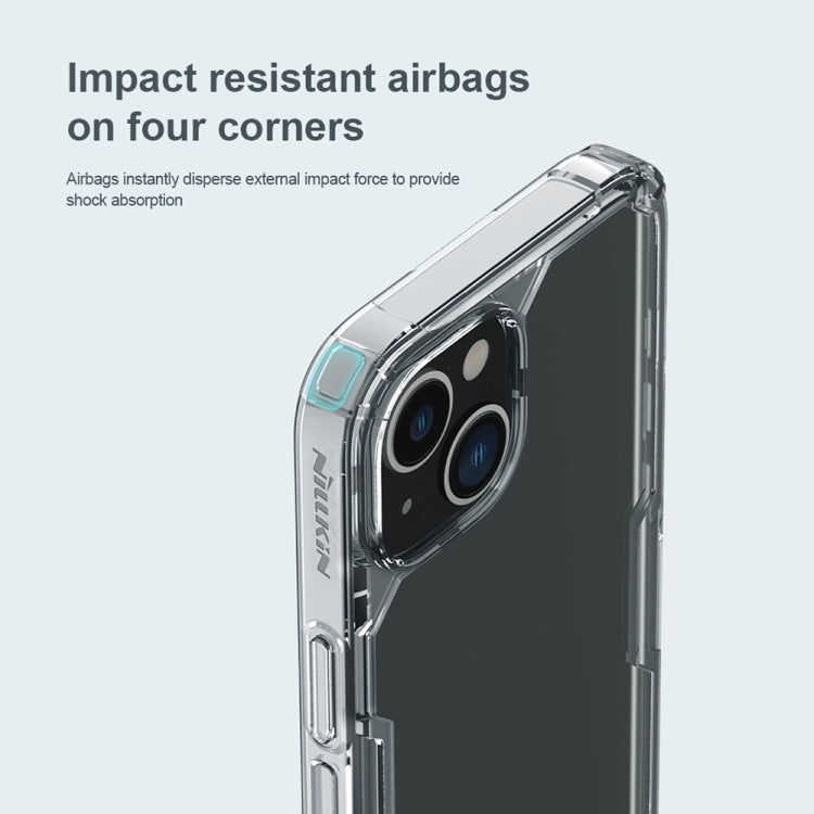 For iPhone 14 Plus NILLKIN Ultra Clear PC + TPU Phone Case