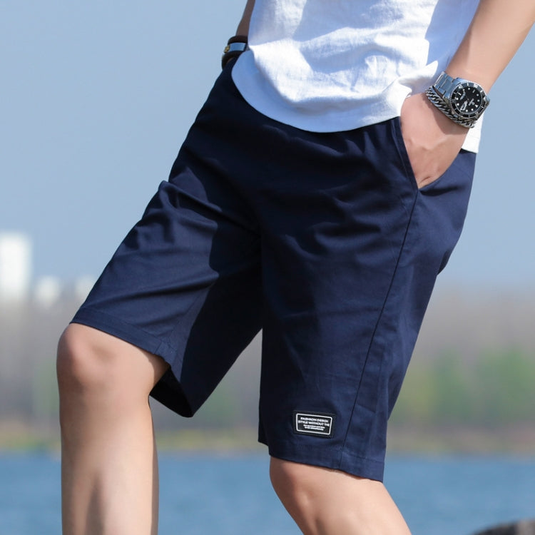 Summer Loose Cotton Cargo Shorts Five-point Men Pants, Size:
