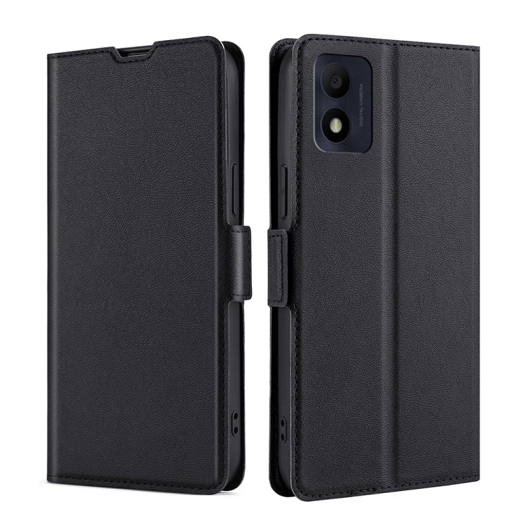 For Alcatel 1B 2022 Ultra-thin Voltage Side Buckle Horizontal Flip Leather Phone Case