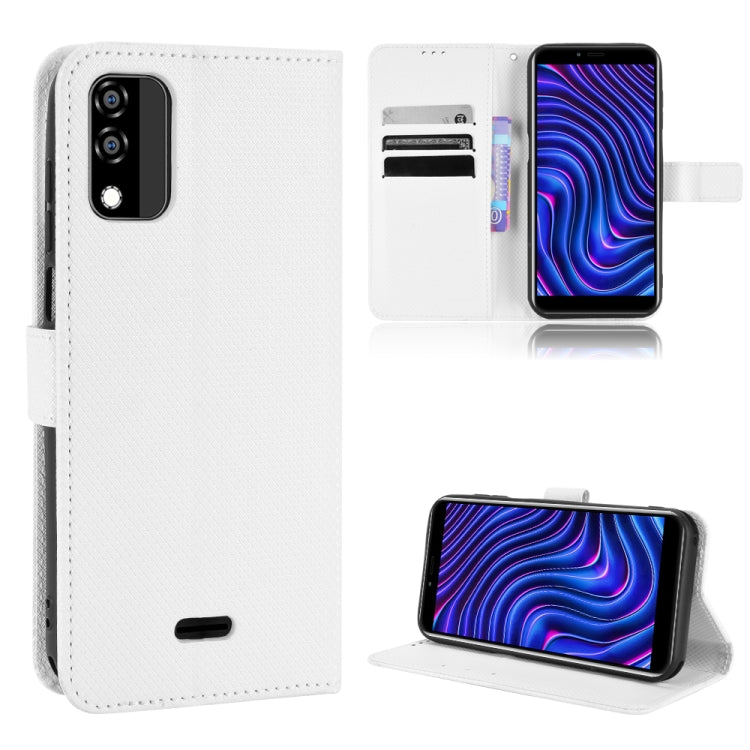 For BLU C5 Max 2022 Diamond Texture Leather Phone Case