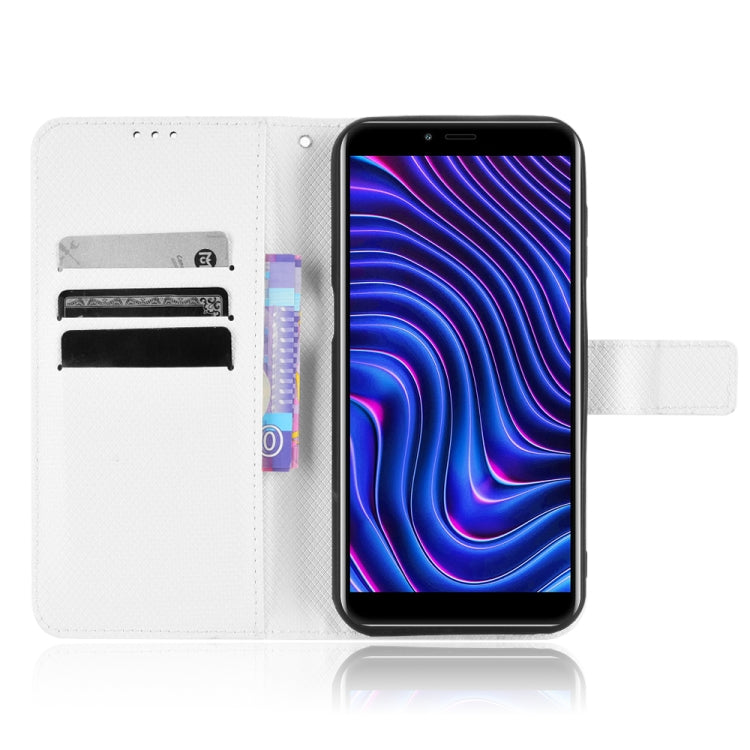 For BLU C5 Max 2022 Diamond Texture Leather Phone Case