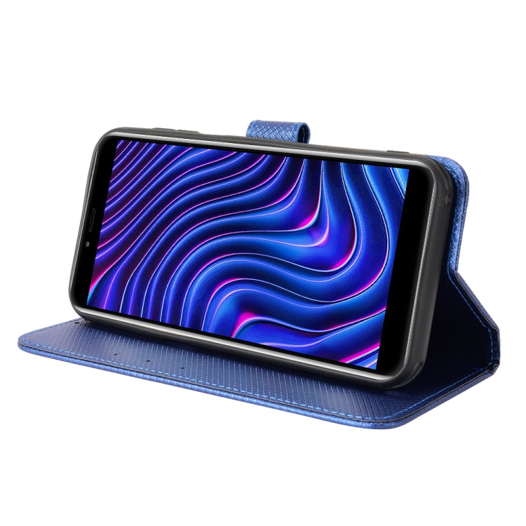 For BLU C5 Max 2022 Diamond Texture Leather Phone Case