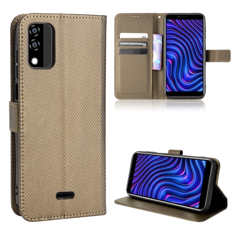 For BLU C5 Max 2022 Diamond Texture Leather Phone Case