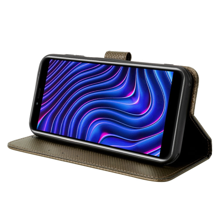 For BLU C5 Max 2022 Diamond Texture Leather Phone Case