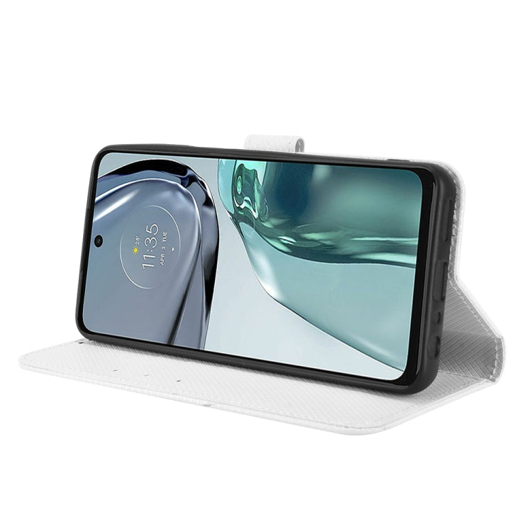 For Motorola Moto G62 5G Diamond Texture Leather Phone Case